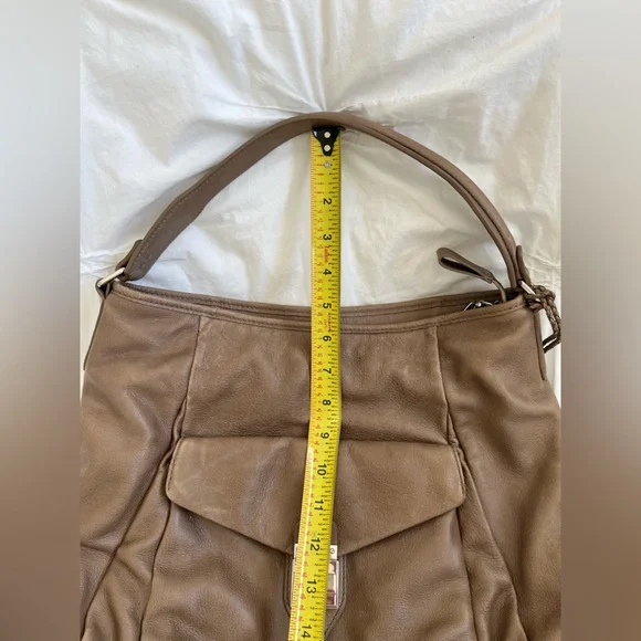 Cole Haan Tan Leather Shoulder Bag